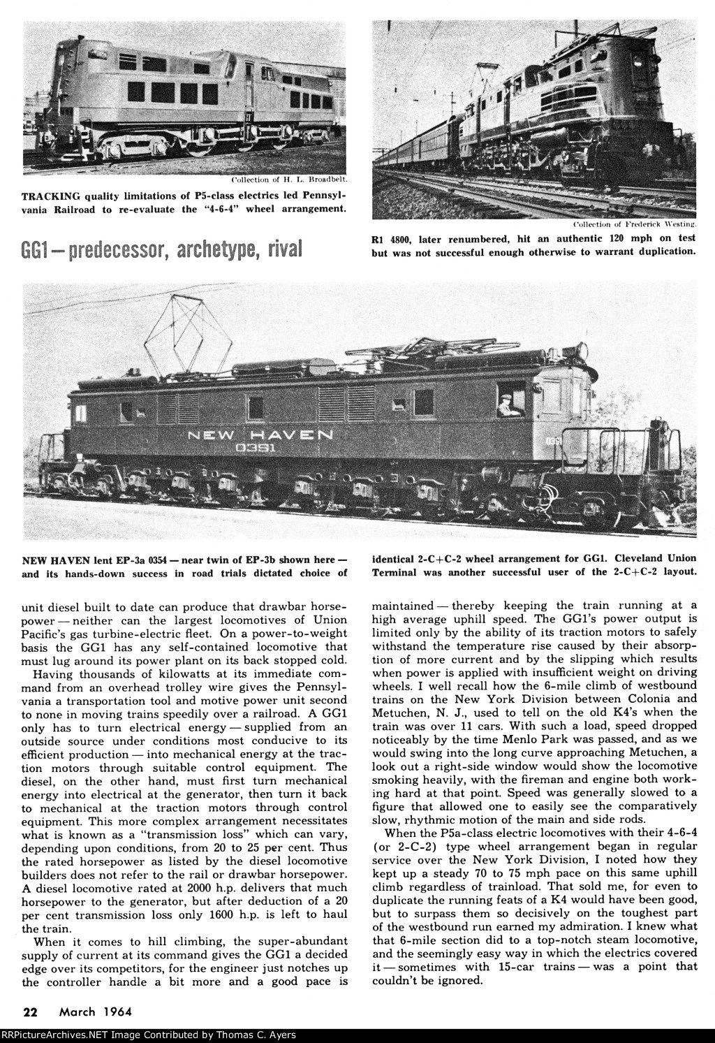 PRR, Story Of The GG-1, Page 22, 1964